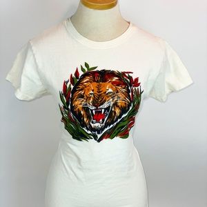 Atomic Swag vintage inspired t-shirt Lion XL